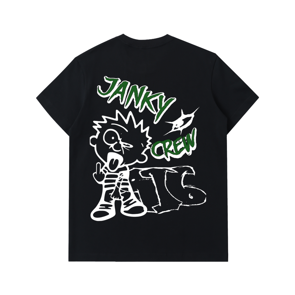 Black Janky Crew Shirt